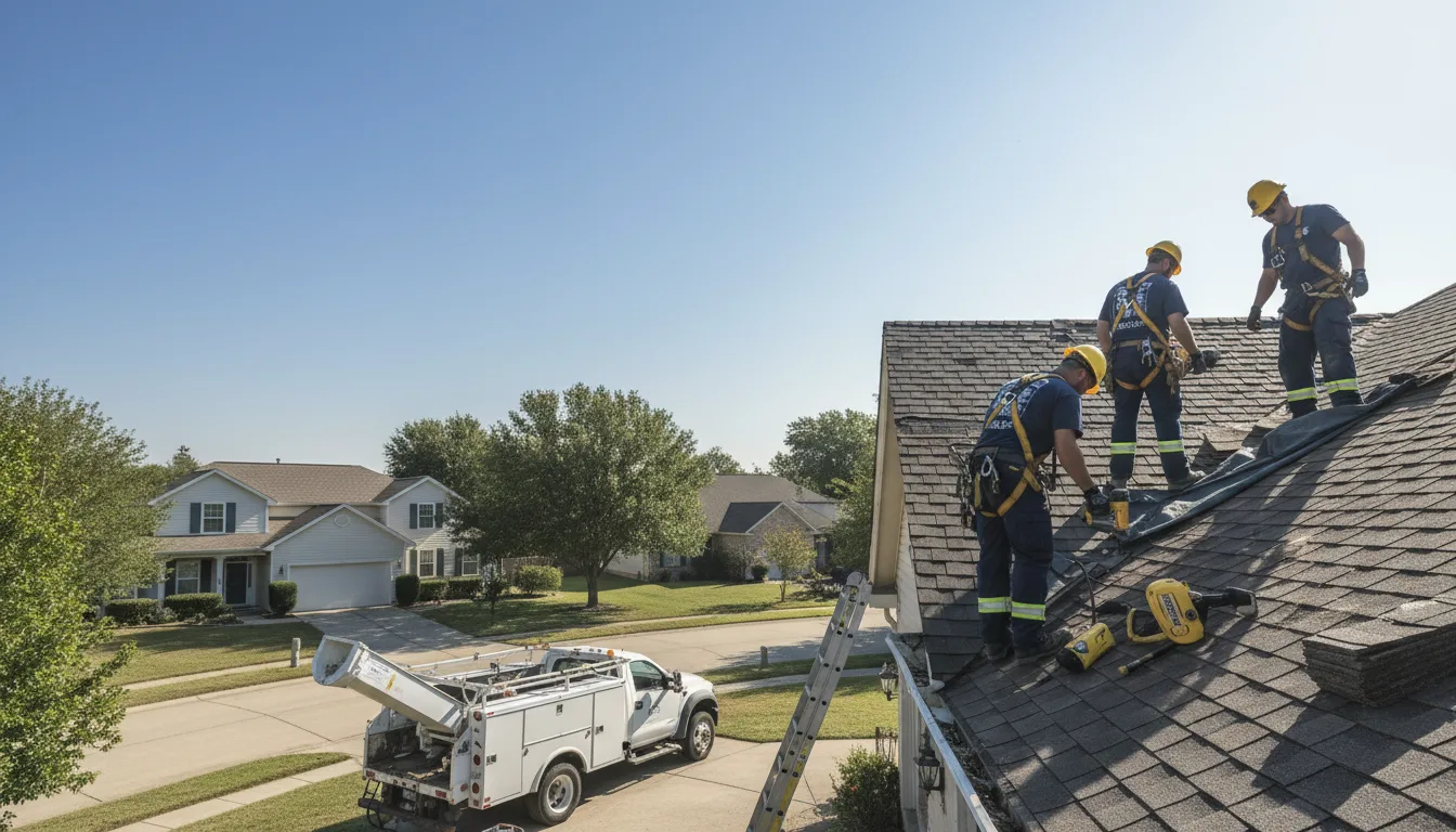 Emergency Roof Repair in New Llano, LA near me